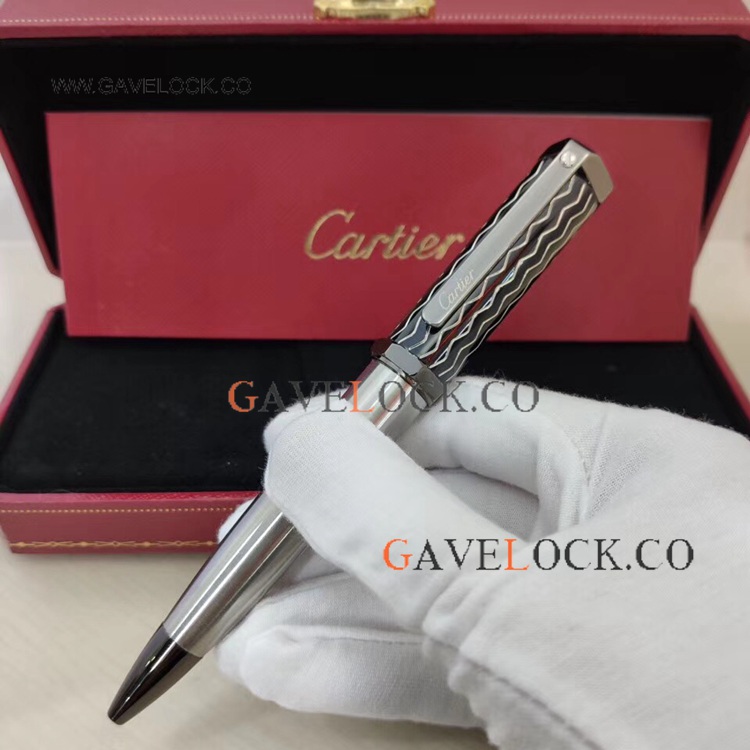 AAA Quality Replica Cartier Santos-Dumont Ballpoint Pen For Sale